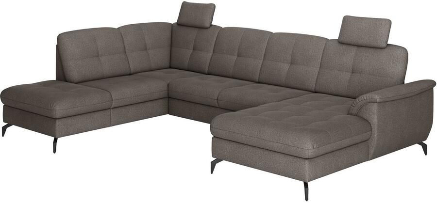 Sit&more Zithoek Zora U-vorm naar keuze met slaapfunctie en bedkist - Foto 4