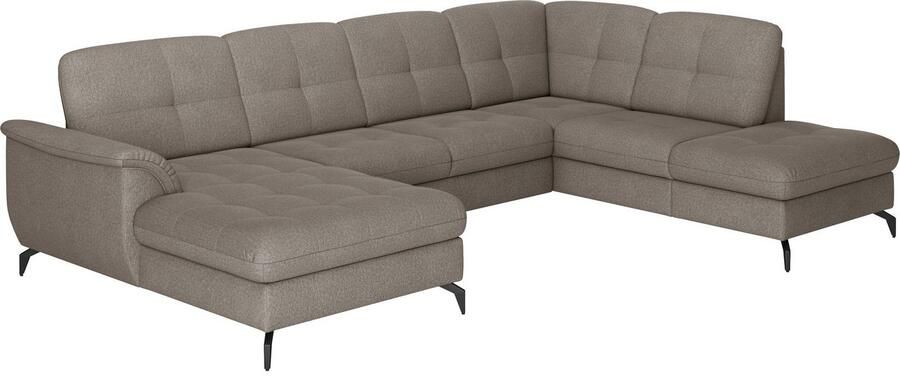 Sit&more Zithoek Zora U-vorm naar keuze met slaapfunctie en bedkist - Foto 8