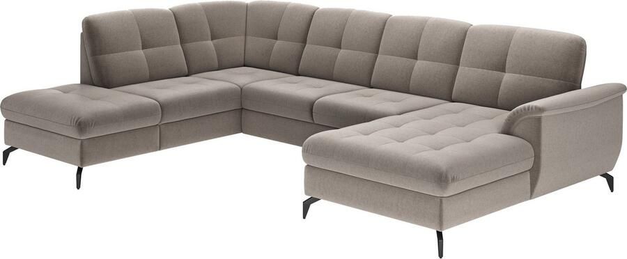 Sit&more Zithoek Zora U-vorm naar keuze met slaapfunctie en bedkist - Foto 7