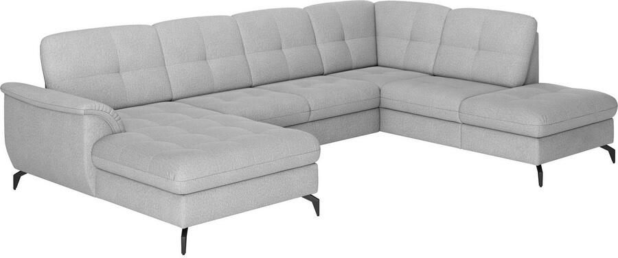 Sit&more Zithoek Zora U-vorm naar keuze met slaapfunctie en bedkist - Foto 9