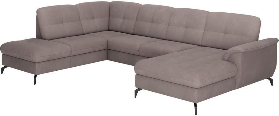 Sit&more Zithoek Zora U-vorm naar keuze met slaapfunctie en bedkist - Foto 8