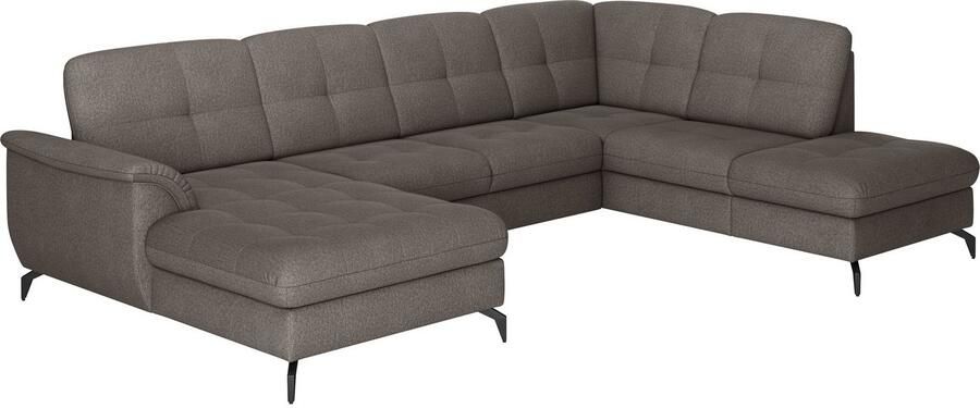 Sit&more Zithoek Zora U-vorm naar keuze met slaapfunctie en bedkist - Foto 8