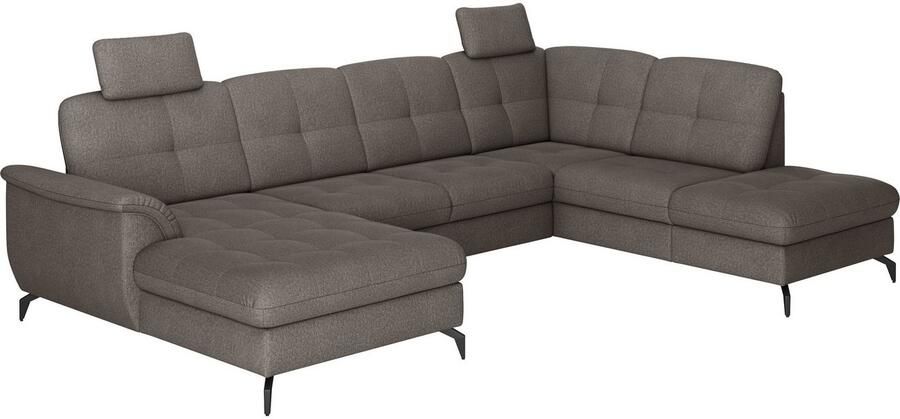 Sit&more Zithoek Zora U-vorm naar keuze met slaapfunctie en bedkist - Foto 4