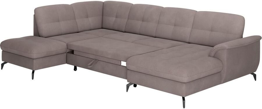 Sit&more Zithoek Zora U-vorm naar keuze met slaapfunctie en bedkist - Foto 6