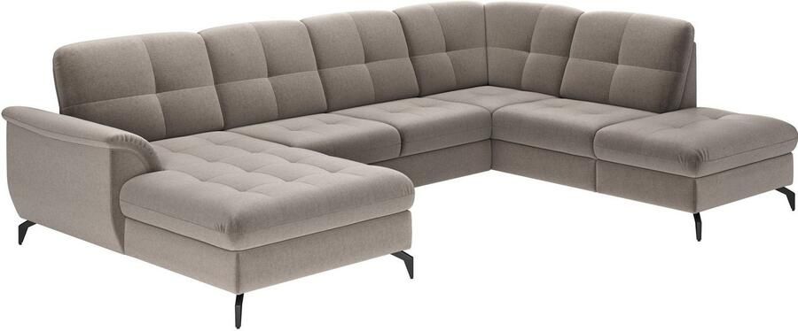 Sit&more Zithoek Zora U-vorm naar keuze met slaapfunctie en bedkist - Foto 8