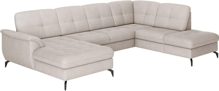 Sit&more Zithoek Zora U-vorm naar keuze met slaapfunctie en bedkist - Foto 8