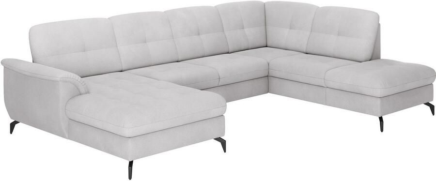 Sit&more Zithoek Zora U-vorm naar keuze met slaapfunctie en bedkist - Foto 8