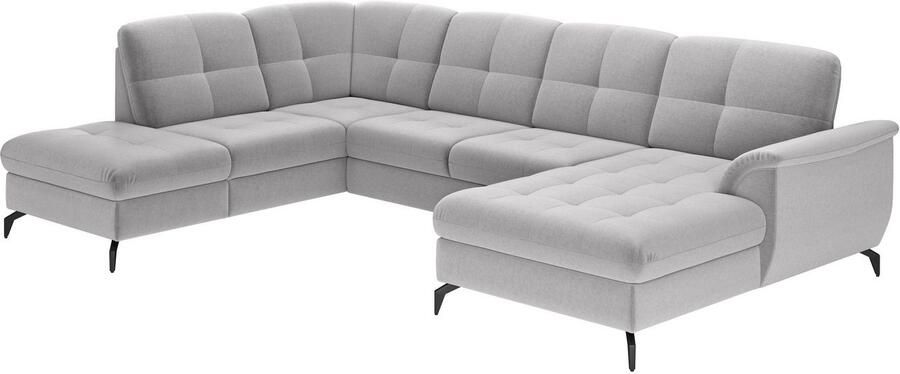 Sit&more Zithoek Zora U-vorm naar keuze met slaapfunctie en bedkist - Foto 8