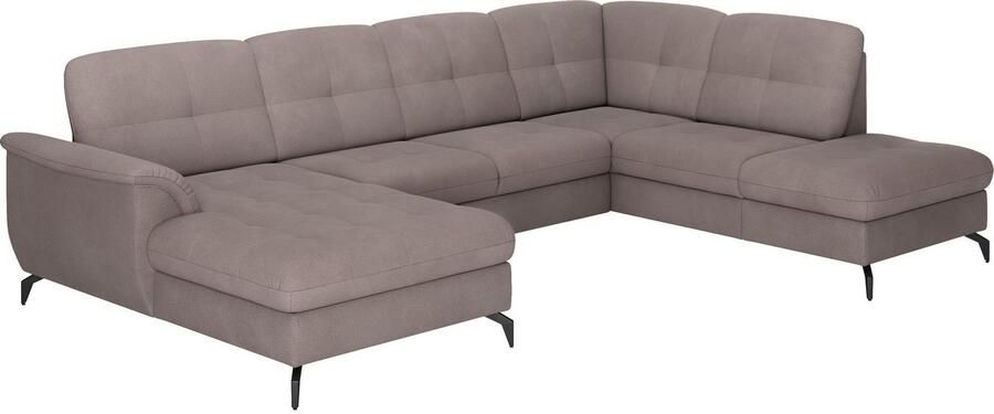 Sit&more Zithoek Zora U-vorm naar keuze met slaapfunctie en bedkist - Foto 8