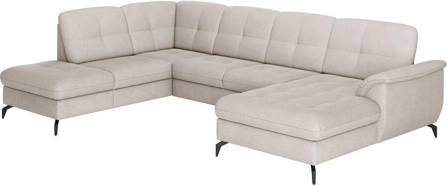 Sit&more Zithoek Zora U-vorm naar keuze met slaapfunctie en bedkist - Foto 8