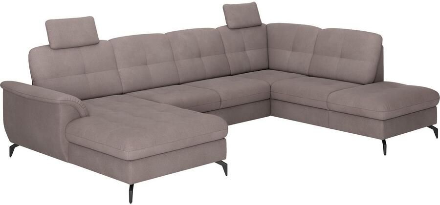 Sit&more Zithoek Zora U-vorm naar keuze met slaapfunctie en bedkist - Foto 4