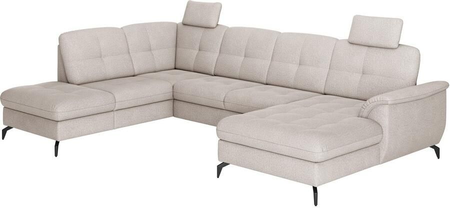 Sit&more Zithoek Zora U-vorm naar keuze met slaapfunctie en bedkist - Foto 4