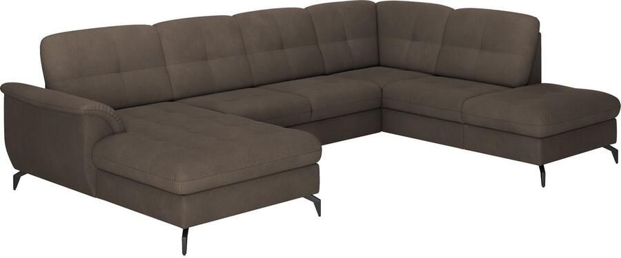 Sit&more Zithoek Zora U-vorm naar keuze met slaapfunctie en bedkist - Foto 8