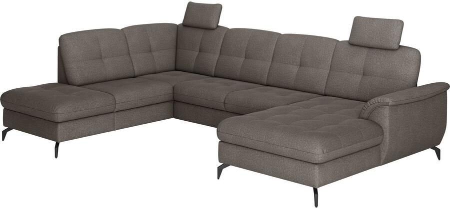 Sit&more Zithoek Zora U-vorm naar keuze met slaapfunctie en bedkist - Foto 4