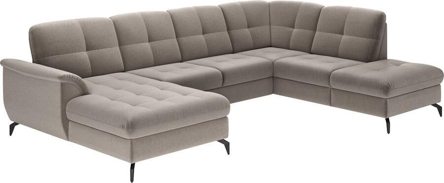 Sit&more Zithoek Zora U-vorm naar keuze met slaapfunctie en bedkist - Foto 8