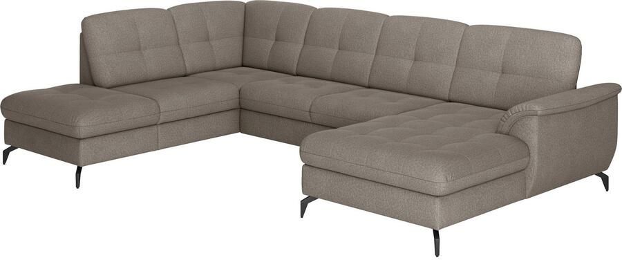 Sit&more Zithoek Zora U-vorm naar keuze met slaapfunctie en bedkist - Foto 8