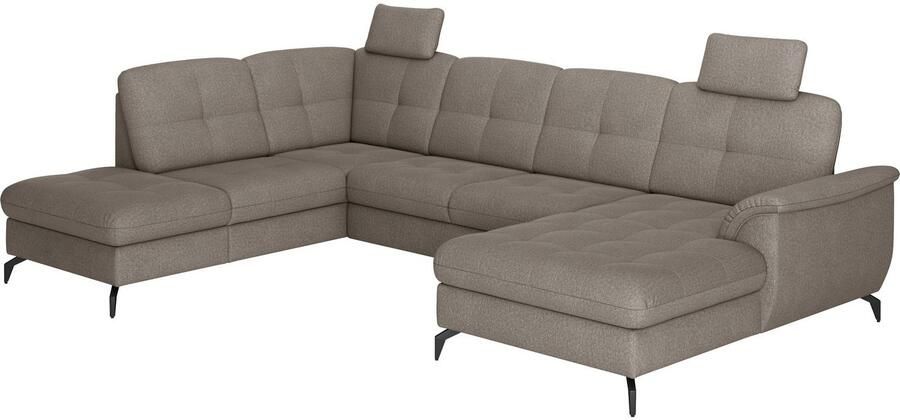 Sit&more Zithoek Zora U-vorm naar keuze met slaapfunctie en bedkist - Foto 4