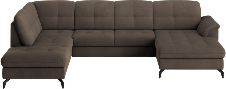 Sit&more Zithoek Zora U-vorm naar keuze met slaapfunctie en bedkist - Foto 5