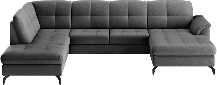 Sit&more Zithoek Zora U-vorm naar keuze met slaapfunctie en bedkist - Foto 7