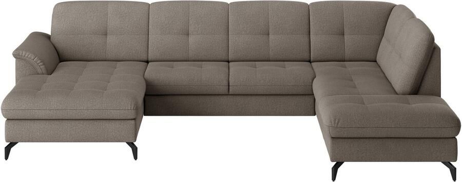 Sit&more Zithoek Zora U-vorm naar keuze met slaapfunctie en bedkist - Foto 7