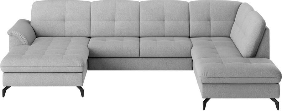 Sit&more Zithoek Zora U-vorm naar keuze met slaapfunctie en bedkist - Foto 8