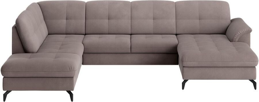 Sit&more Zithoek Zora U-vorm naar keuze met slaapfunctie en bedkist - Foto 7