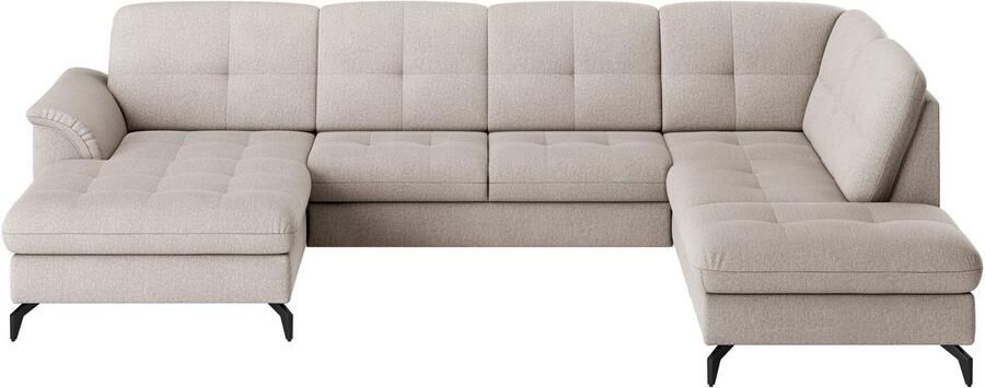 Sit&more Zithoek Zora U-vorm naar keuze met slaapfunctie en bedkist - Foto 7