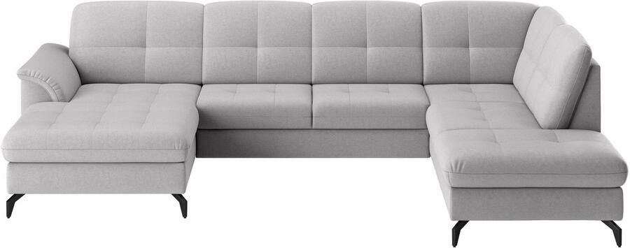 Sit&more Zithoek Zora U-vorm naar keuze met slaapfunctie en bedkist - Foto 6