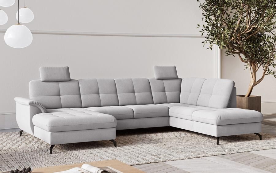 Sit&more Zithoek Zora U-vorm naar keuze met slaapfunctie en bedkist - Foto 3