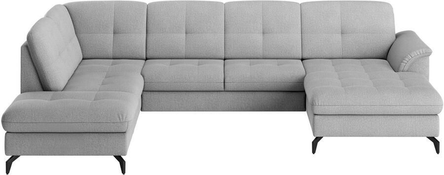 Sit&more Zithoek Zora U-vorm naar keuze met slaapfunctie en bedkist - Foto 6