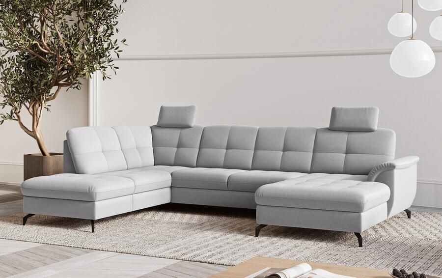 Sit&more Zithoek Zora U-vorm naar keuze met slaapfunctie en bedkist - Foto 3