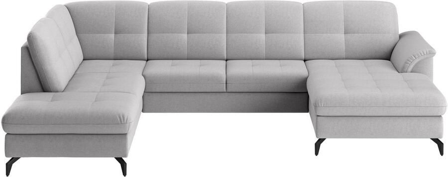 Sit&more Zithoek Zora U-vorm naar keuze met slaapfunctie en bedkist - Foto 7