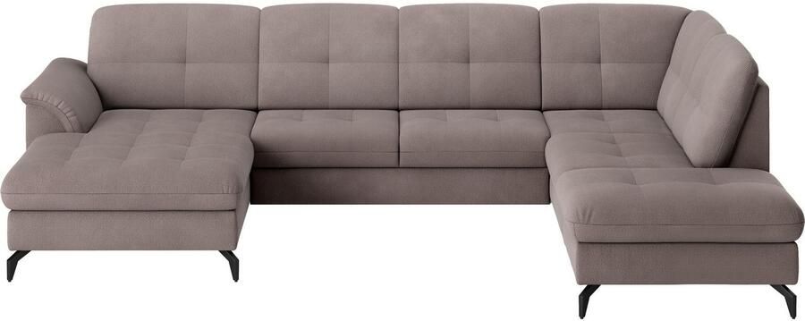 Sit&more Zithoek Zora U-vorm naar keuze met slaapfunctie en bedkist - Foto 7