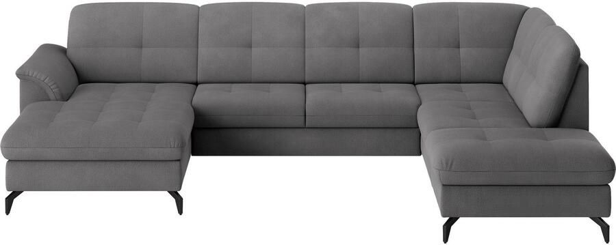 Sit&more Zithoek Zora U-vorm naar keuze met slaapfunctie en bedkist - Foto 7