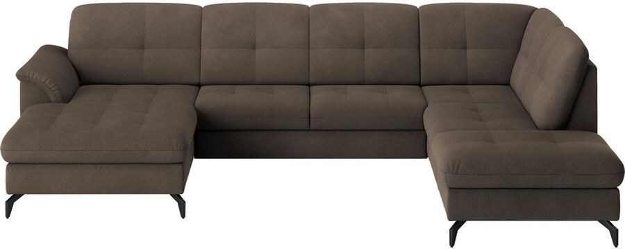 Sit&more Zithoek Zora U-vorm naar keuze met slaapfunctie en bedkist - Foto 7