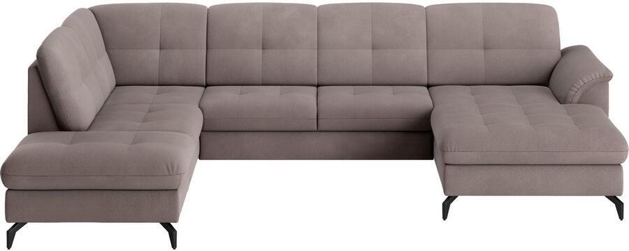 Sit&more Zithoek Zora U-vorm naar keuze met slaapfunctie en bedkist - Foto 7