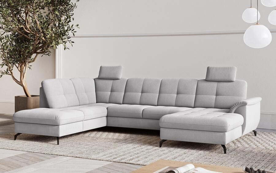 Sit&more Zithoek Zora U-vorm naar keuze met slaapfunctie en bedkist - Foto 3