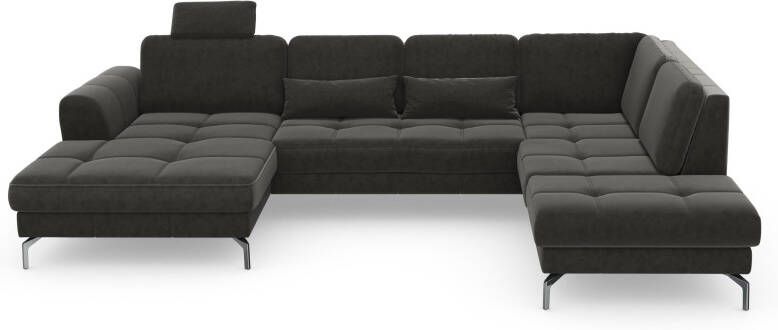 Sit&more Zithoek Bendigo U-vorm inclusief zitdiepteverstelling bodemvrijheid 15 cm in 2 pootkleuren - Foto 14