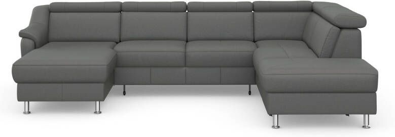 Sit&more Zithoek Freetown U-model Verstelbare hoofdsteun en binnenvering naar keuze met slaapfunctie - Foto 12