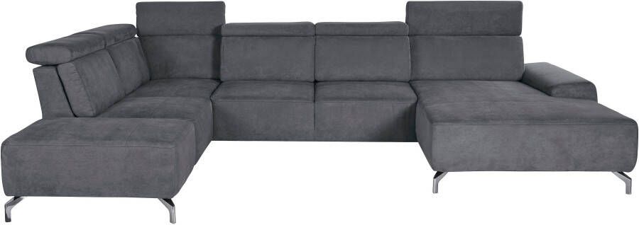 Sit&more Zithoek Gizeh U-vorm 12 cm poothoogte inclusief zitdiepteverstelling en verstelbare hoofdsteun - Foto 12