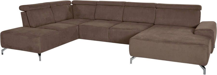 Sit&more Zithoek Gizeh U-vorm 12 cm poothoogte inclusief zitdiepteverstelling en verstelbare hoofdsteun - Foto 9