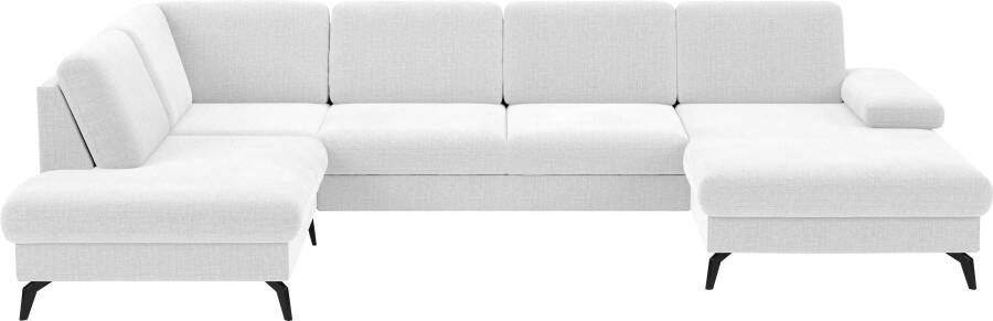 Sit&more Zithoek Morris U-vorm incl. zitdiepteverstelling optioneel met slaapfunctie en bedbox en verstelling armleuning - Foto 8