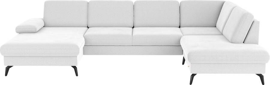 Sit&more Zithoek Morris U-vorm incl. zitdiepteverstelling optioneel met slaapfunctie en bedbox en verstelling armleuning - Foto 9