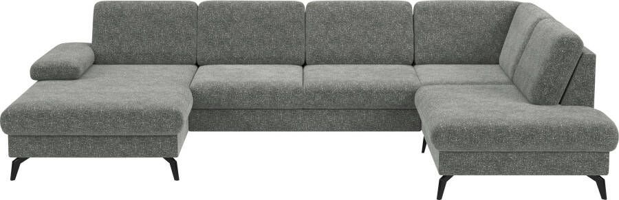 Sit&more Zithoek Morris U-vorm incl. zitdiepteverstelling optioneel met slaapfunctie en bedbox en verstelling armleuning - Foto 7