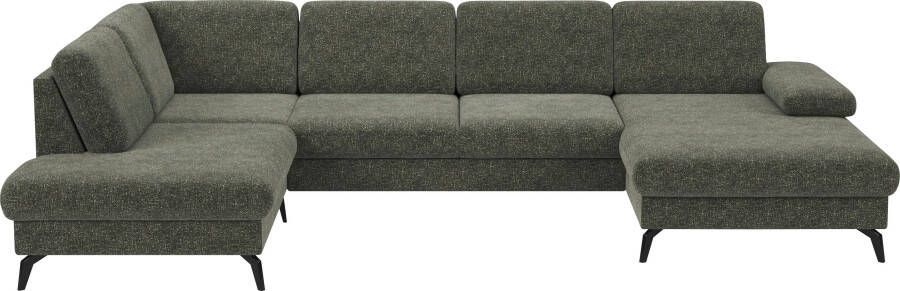 Sit&more Zithoek Morris U-Form inkl. Sitztiefenverstellung optioneel met slaapfunctie en bedbox en verstelling armleuning - Foto 8