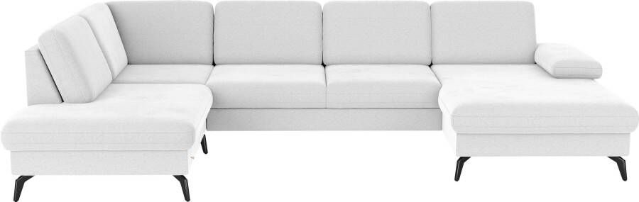 Sit&more Zithoek Morris U-vorm incl. zitdiepteverstelling optioneel met slaapfunctie en bedbox en verstelling armleuning - Foto 8