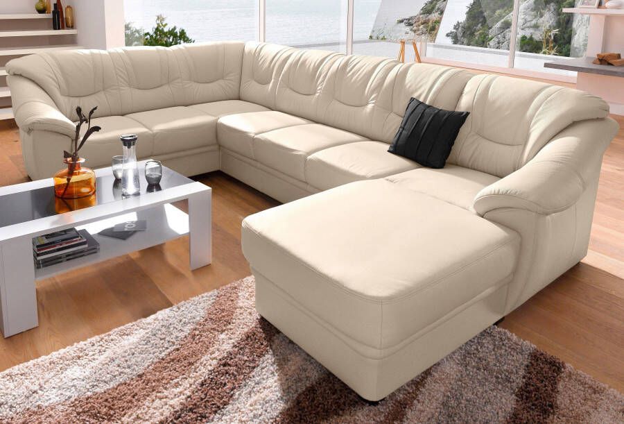 Sit&more Zithoek Savona U-vorm B: 320 cm optioneel bedfunctie veerkern - Foto 7