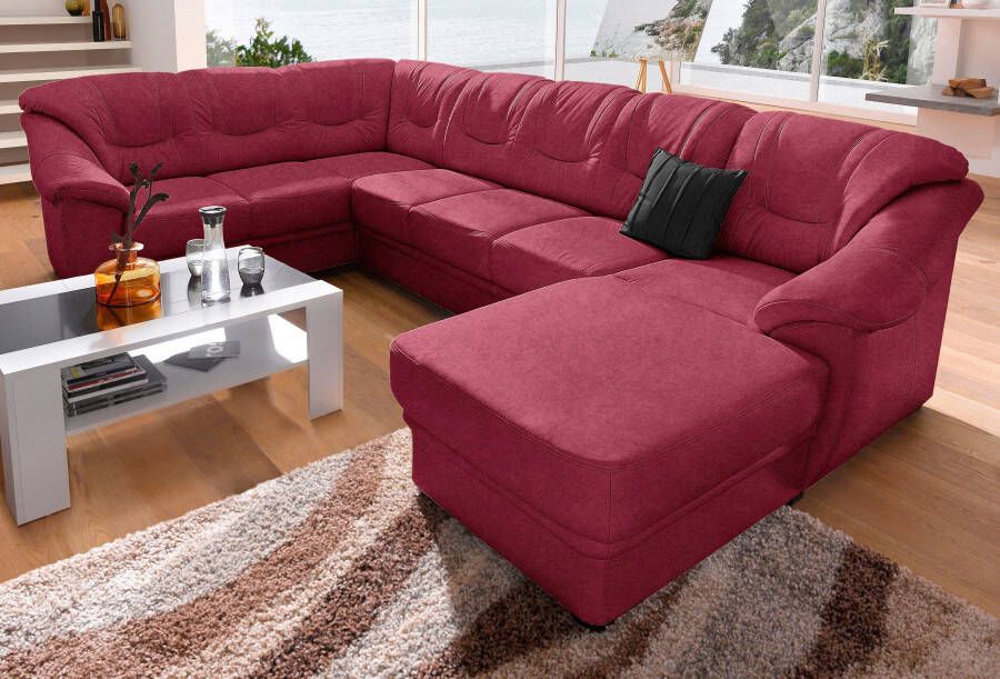 Sit&more Zithoek Savona U-vorm B: 320 cm optioneel bedfunctie veerkern - Foto 7