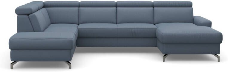 Sit&more Zithoek Scarlett U-vorm met verstelbare hoofdsteun naar keuze met slaapfunctie bedkist - Foto 14