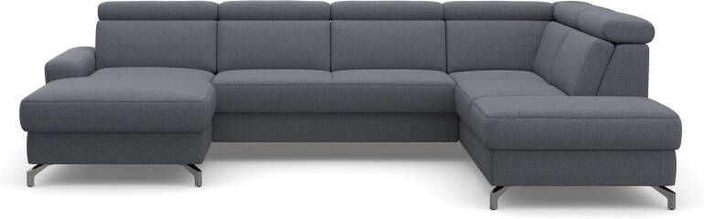 Sit&more Zithoek Scarlett U-vorm met verstelbare hoofdsteun naar keuze met slaapfunctie bedkist - Foto 10